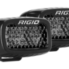 Rigid Industries SR-M Series PRO Midnight Edition - Spot - Diffused - Pair
