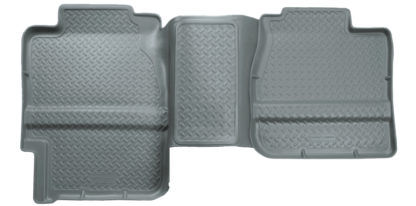 Husky Liners 88-00 GM Full Size Truck 3DR/Ext. Cab Classic Style 2nd Row Gray Floor Liners - Image 3