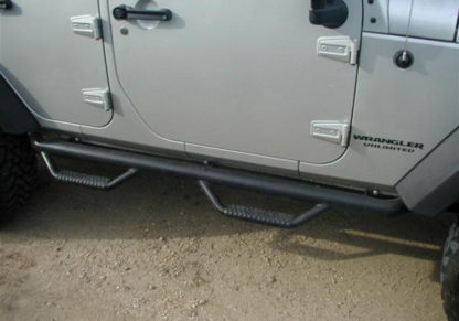 N-Fab Nerf Step 07-17 Jeep Wrangler JK 4 Door All - Tex. Black - W2W - 3in - Image 6
