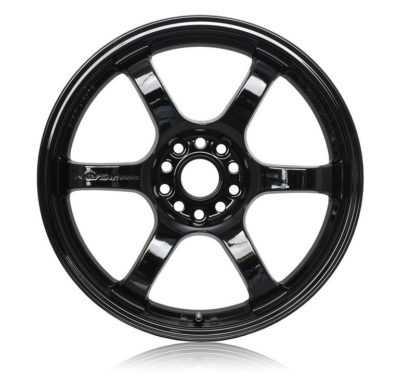 Gram Lights 57DR 18x10.5 +22 5-114.3 Glossy Black