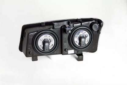 ANZO 2003-2006 Chevrolet Silverado 1500 Crystal Headlights Black - Image 2