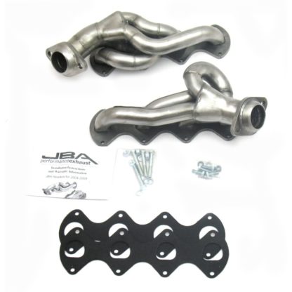 JBA 05-10 Ford F-250/F-350 5.4L 3V 1-5/8in Primary Raw 409SS Cat4Ward Header - Image 2