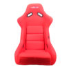 NRG FRP Bucket Seat (Red Cloth) - Large - Image 9