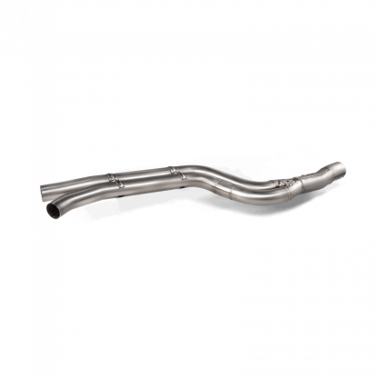 Akrapovic 2019 Toyota Supra (A90) w/o OPF/GPF Evolution Link Pipe Set (SS) (No Hardware Included) - Image 2