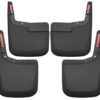 Husky Liners 2015-2017 Ford F-150 w/o Fender Flares Front and Rear Mud Guards - Black - Image 2