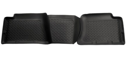 Husky Liners 04-06 Chevrolet Silverado/GMC Sierra 1500 Classic Style 2nd Row Black Floor Liners - Image 2