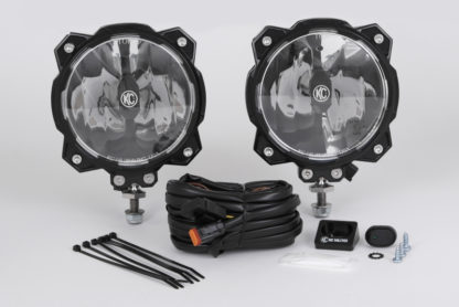 KC HiLiTES 6in. Pro6 Gravity LED Light 20w Single Mount Wide-40 Beam (Pair Pack System) - Image 9