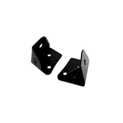 KC HiLiTES 07-18 Jeep JK A-Pillar Windshield Light Mount Bracket Set (Pair) - Black - Image 4