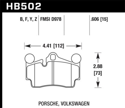 Hawk LTS Street Brake Pads - Image 2