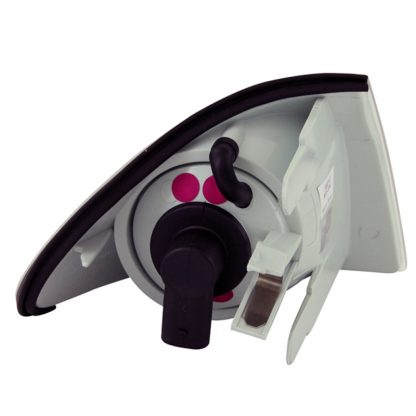 ANZO Corner Lights 1999-2001 BMW 3 Series E46 Euro Corner Lights Chrome w/ Amber Reflector - Image 2