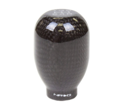 NRG Shift Knob 42mm - Black Carbon Fiber (5 Speed) - Image 3