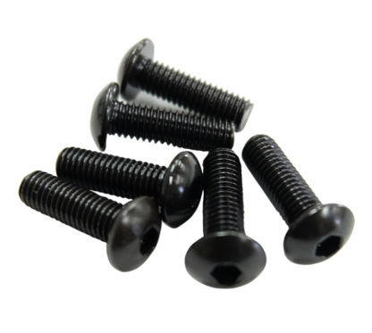 NRG Steering Wheel Screw Upgrade Kit (Flat) - Black - Image 2