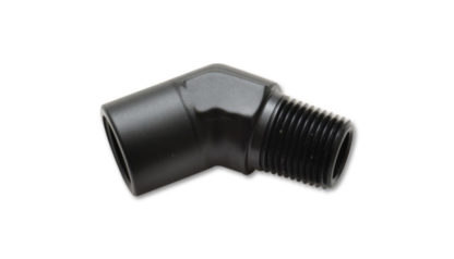 Vibrant 3/8in NPT Female to Male 45 Degree Pipe Adapter Fitting - Image 2