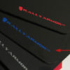 Rally Armor 02-07 Subaru WRX/STI/RS/2.5i (wagons req mod) UR Black Mud Flap w/ Blue Logo - Image 2