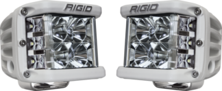 Rigid Industries D-SS - Flood - Set of 2 - White Housing