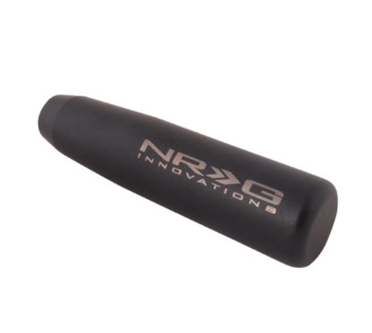 NRG Universal Short Shifter Knob - 5in. Length / Heavy Weight 1.27Lbs. - Black Wrinkle Finish - Image 2