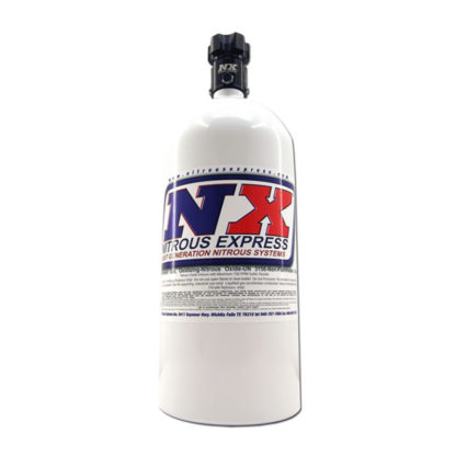 Nitrous Express 10lb Bottle w/Lightning 500 Valve (6.89 Dia x 20.19 Tall) - Image 2