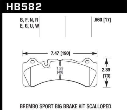 Hawk DTC-70 Compound Brake Pads - Image 2