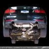 AWE Tuning BMW F3X 335i/435i Touring Edition Axle-Back Exhaust - Chrome Silver Tips (102mm) - Image 2