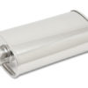 Vibrant StreetPower Oval Muff 5in x 9in x 15in long body 3in inlet I.D. x 3in outlet Center-Center - Image 2