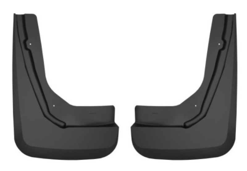 Husky Liners 2021 Suburban/Tahoe/Yukon XL w/o Power Running Boards Rear Custom Mud Guards - Black