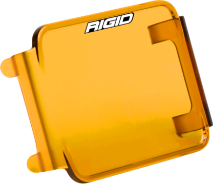 Rigid Industries Protective Polycarbonate Cover - Dually/D2 - Amber - Image 3