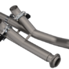 QTP 17-18 Ford Raptor EC/CC 2.5in 304SS Aggressor Cutout Dual Mid Pipes - Image 2