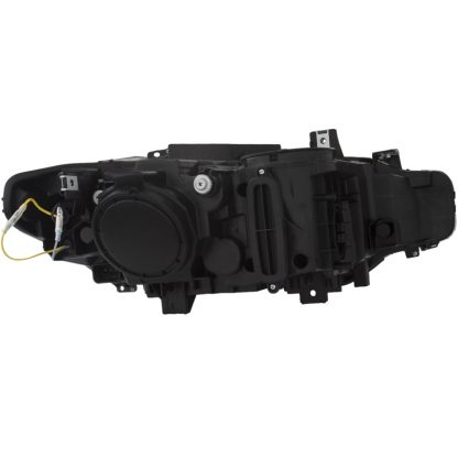 ANZO 2012-2015 BMW 3 Series Projector Headlights w/ U-Bar Black (HID Compatible) - Image 6