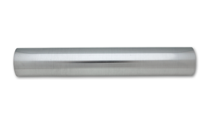 Vibrant 2.25in O.D. Universal Aluminum Tubing (18in long Straight Pipe) - Polished - Image 2