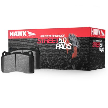 Hawk 1998-2/2002 Subaru Forester L (w/Rear Drum Brakes) High Perf. Street 5.0 Front Brake Pads - Image 4