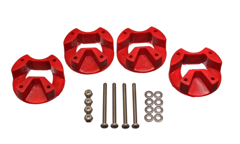 Energy Suspension 03-05 Dodge SRT4 Red Motor Mount Inserts - Image 3