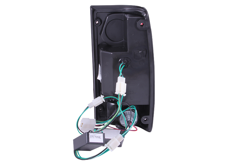 ANZO 1989-1995 Toyota Pickup LED Taillights Red/Clear - Image 4
