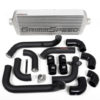 GrimmSpeed 2008-2014 Subaru WRX Front Mount Intercooler Kit Raw Core / Black Pipe