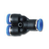 Vibrant Union inYin Pneumatic Vacuum Fitting - for use with 3/8in (9.5mm) OD tubing - Image 2