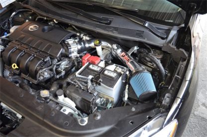 Injen 13-19 Nissan Sentra 4 Cylinder 1.8L w/ MR Tech and Air Fusion Black Short Ram Intake - Image 4