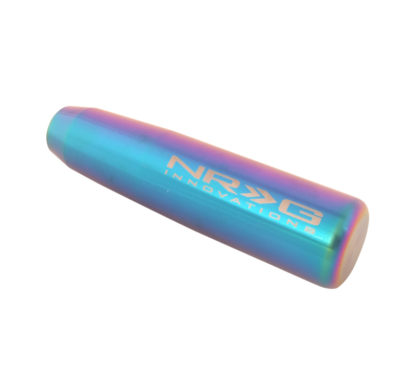 NRG Universal Short Shifter Knob - 5in. Length / Heavy Weight 1.27Lbs. - Multi Color/Neochrome - Image 2