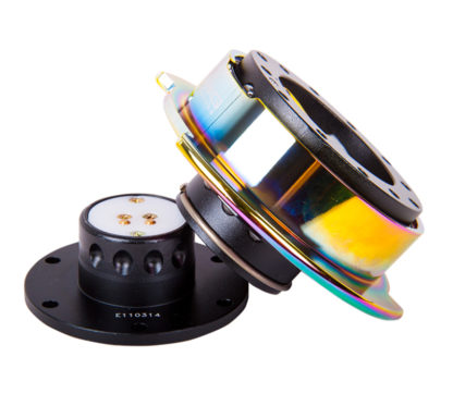 NRG Quick Release Gen 2.5 - Black Body / Neochrome Ring - Image 2