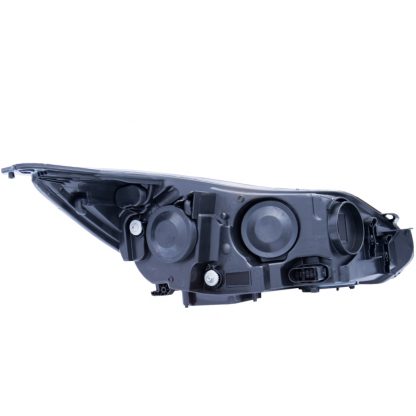 ANZO 2012-2014 Ford Focus Projector Headlights w/ Plank Style Design Black - Image 4