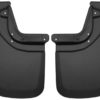 Husky Liners 05-12 Toyota Tacoma Regular/Double/CrewMax Cab Custom-Molded Rear Mud Guards - Image 2