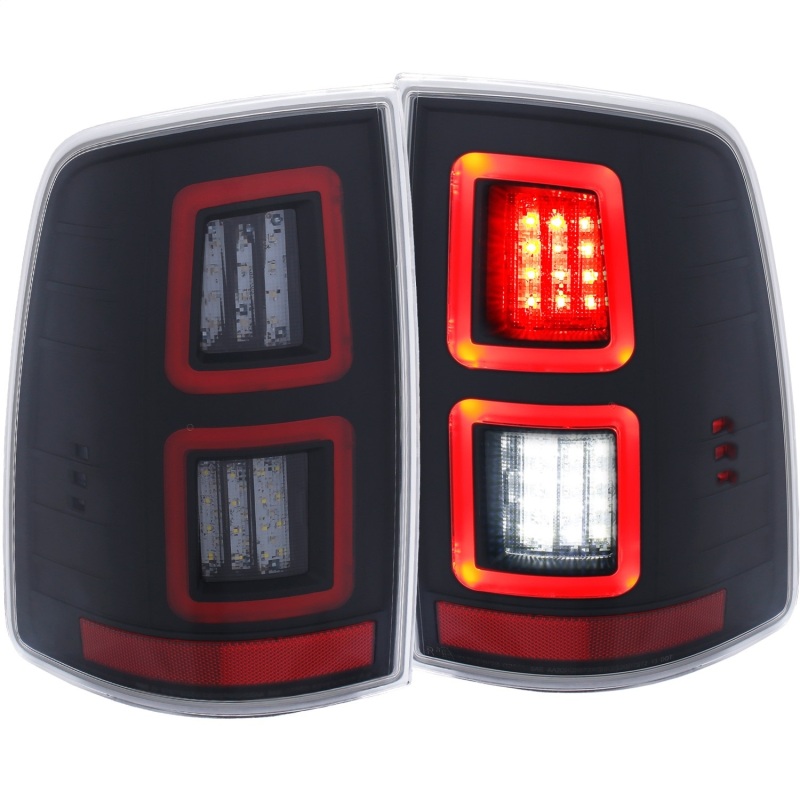 ANZO LED Black 13-17 Dodge Ram 1500/2500/3500 LED Taillights Black - Image 5