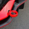Perrin 10th Gen Civic SI/Type-R/Hatchback Tow Hook Kit (Rear) - Red - Image 9