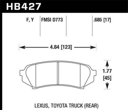 Hawk LTS Street Brake Pads - Image 4