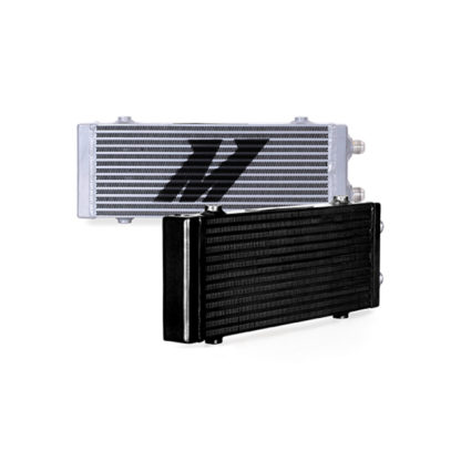 Mishimoto Universal Medium Bar and Plate Dual Pass Black Oil Cooler - Image 4