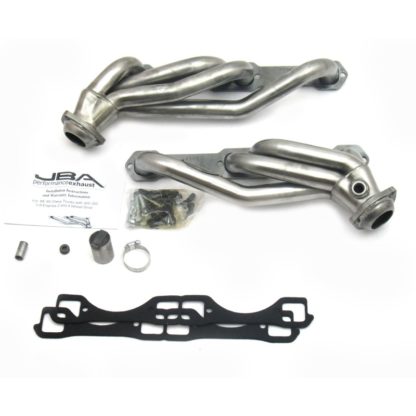 JBA 92-95 Chevrolet Blazer 5.0L/5.7L w/o A.I.R. 1-1/2in Primary Raw 409SS Cat4Ward Header - Image 2