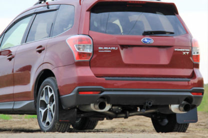 Rally Armor 14+ Subaru Forester Black Mud Flap w/ Red Logo - Image 6