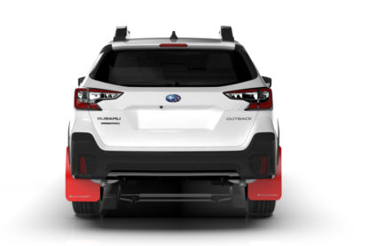 Rally Armor 20+ Subaru Outback UR Black Mud Flap w/ Grey Logo - Image 6