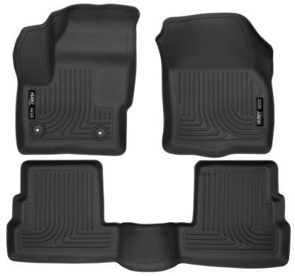 Husky Liners 2015 Lincoln MKC WeatherBeater Black Front & Second Seat Floor Liner - Image 2