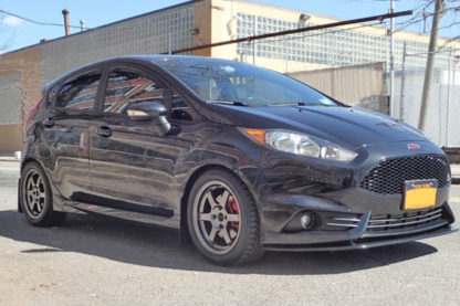 Rally Armor 13+ Ford Fiesta ST Red Mud Flap w/ White Logo - Image 9