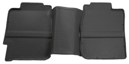 Husky Liners 99-06 Chevy Silverado/GMC Sierra (All Ext. Cab) Classic Style 2nd Row Black Floor Liner - Image 2