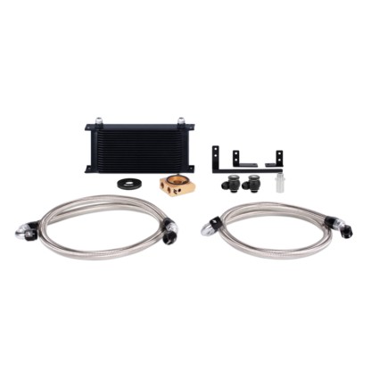 Mishimoto 2016+ Mazda Miata Thermostatic Oil Cooler Kit - Black - Image 2